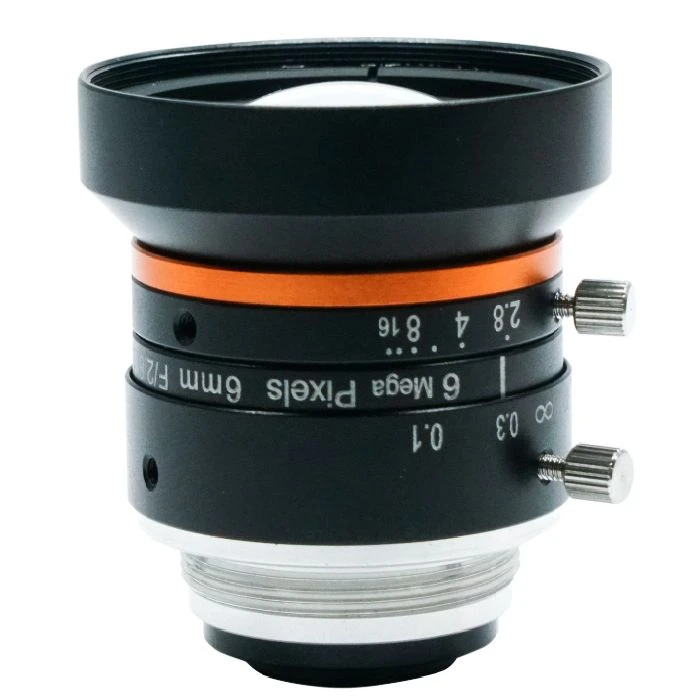 Industrijska leča MVL-HF0628M-6MPE 6mm Lens , industrijska leča, MVL-HF0628M-6MPE, 6mm objektiv, ceneje, ugodno, prihranek, lokalno, Ljubljana, industrijska osvetlitev, strojni vid, homogenost svetlobe, GMP, HACCP, robotska linija